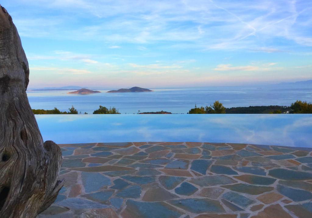 The Infinity 180 Luxury Suites Milia Exterior foto
